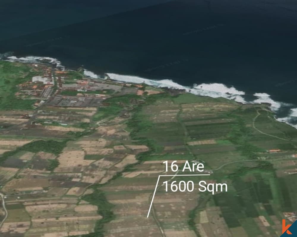 1600 m² Land Plot for Sale Tabanan, Bali, Tabanan