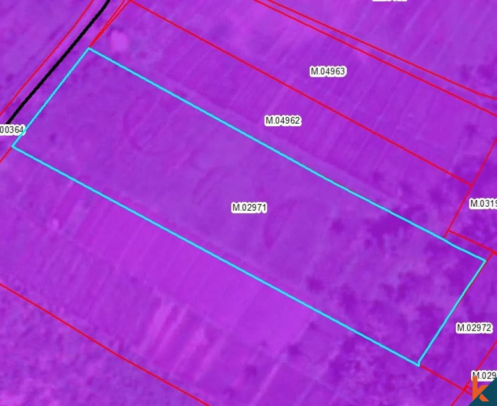 550 m² Land Plot for Sale Mengwi, Bali, Mengwi — photo 2
