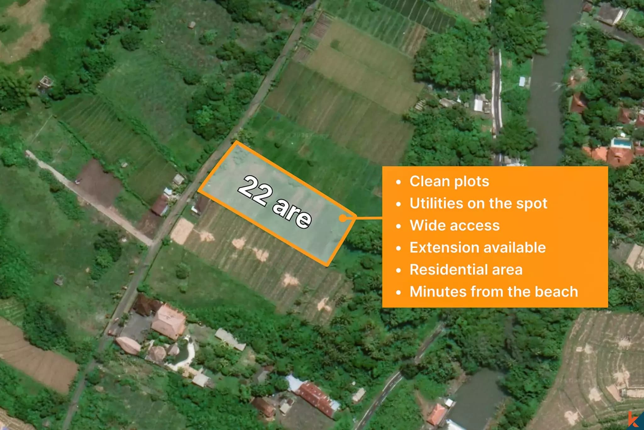 550 m² Land Plot for Sale Tabanan, Bali, Tabanan