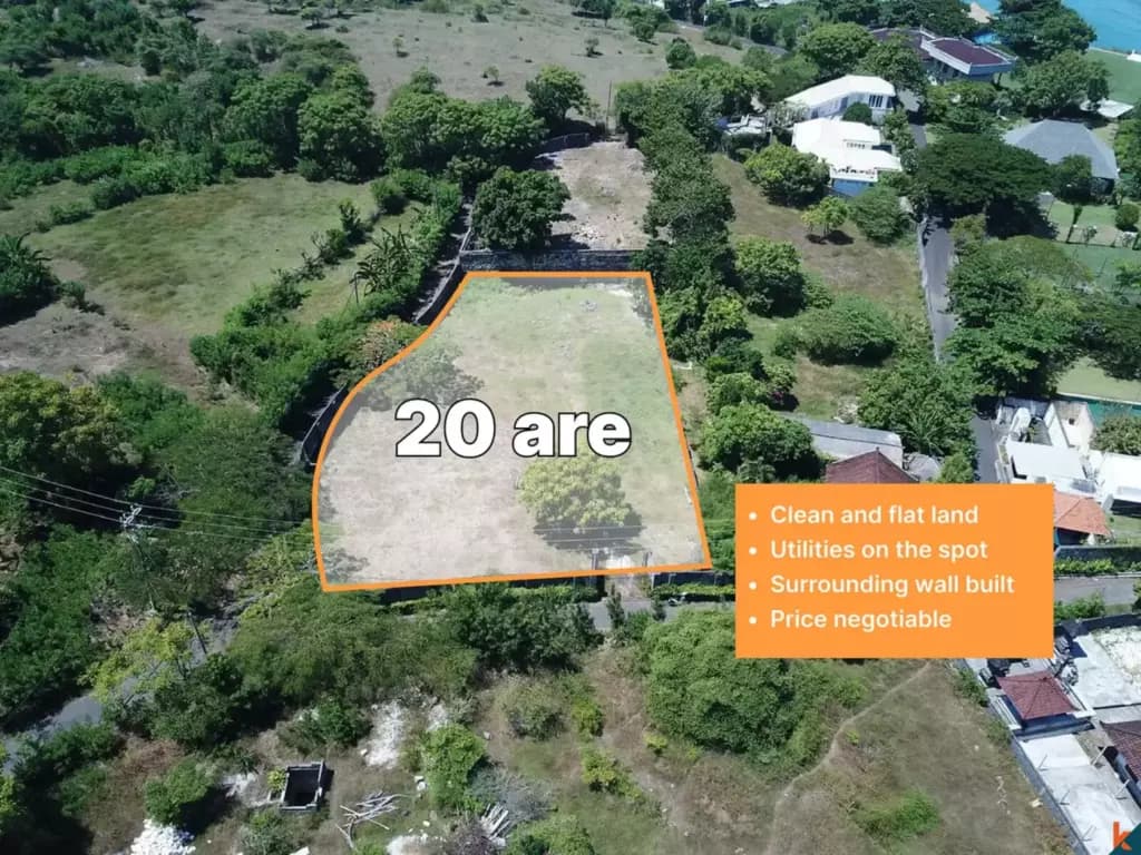 2000 m² Land Plot for Sale Ungasan, Bali, Ungasan — photo 2