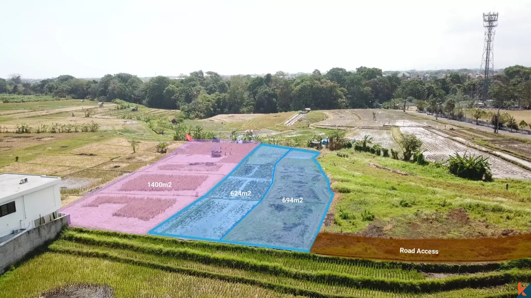 1362 m² Land Plot for Sale Tumbak, Bali, Tumbak