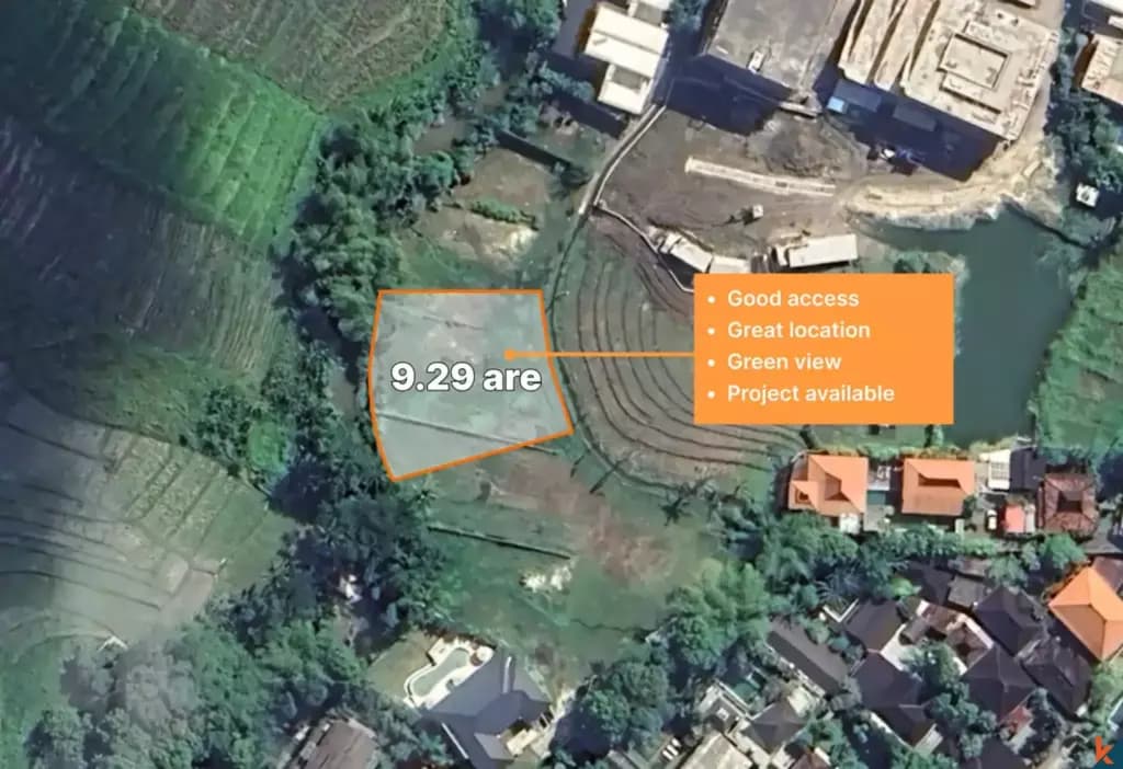 928 m² Land Plot for Sale Pererenan, Bali, Pererenan — photo 2