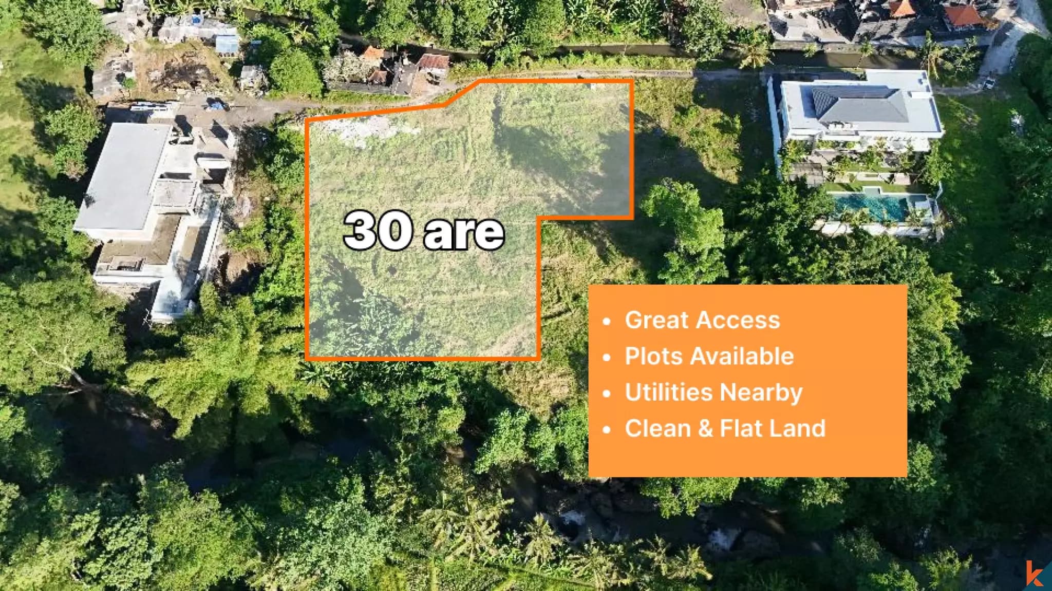 3000 m² Land Plot for Sale Cepaka, Bali, Cepaka