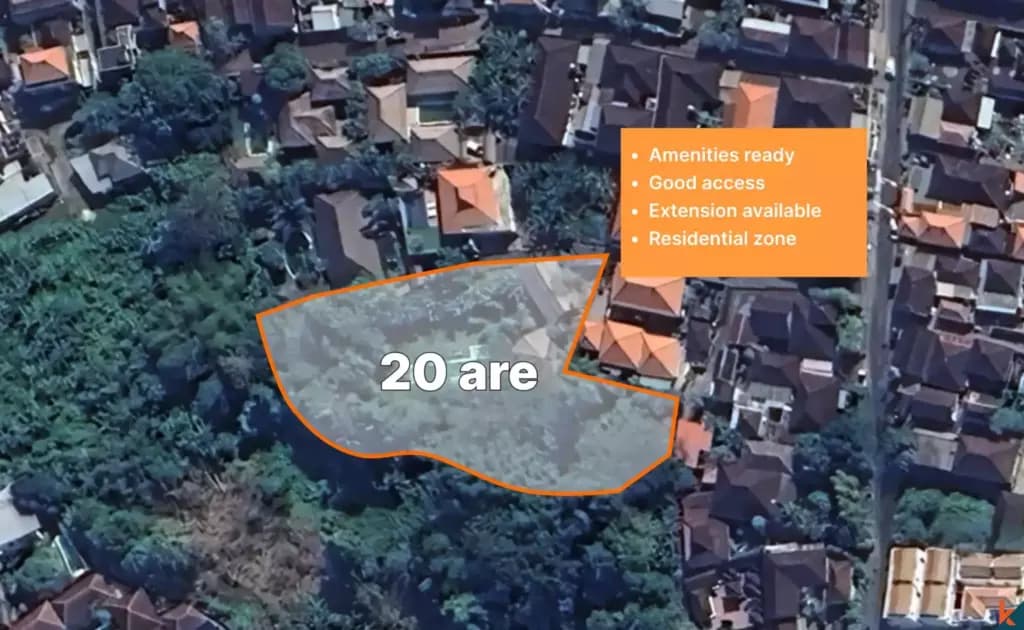 2000 m² Land Plot for Sale Canggu, Bali, Canggu — photo 2