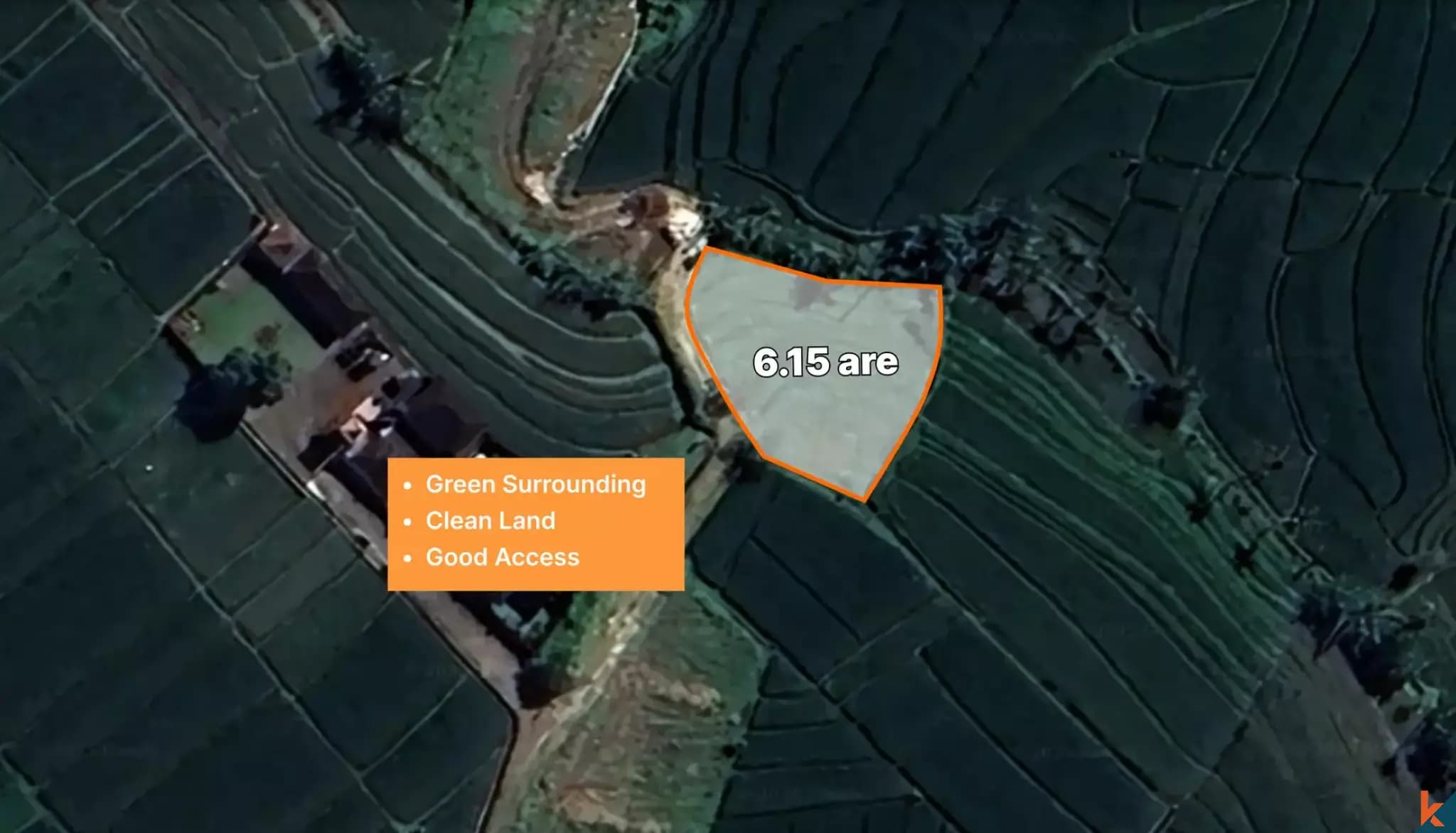 615 m² Land Plot for Sale Tabanan, Bali, Tabanan