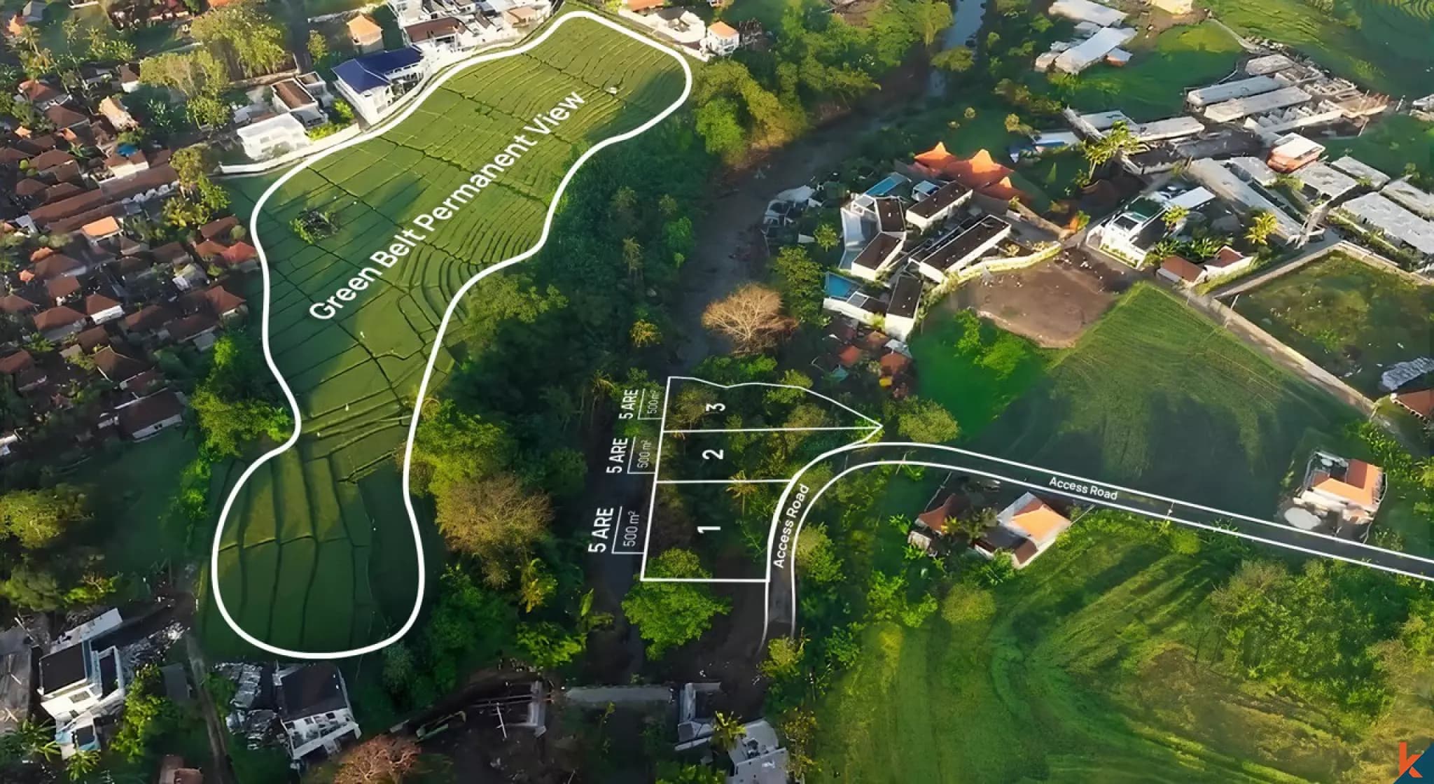 500 m² Land Plot for Sale Kaba Kaba, Bali, Kaba Kaba