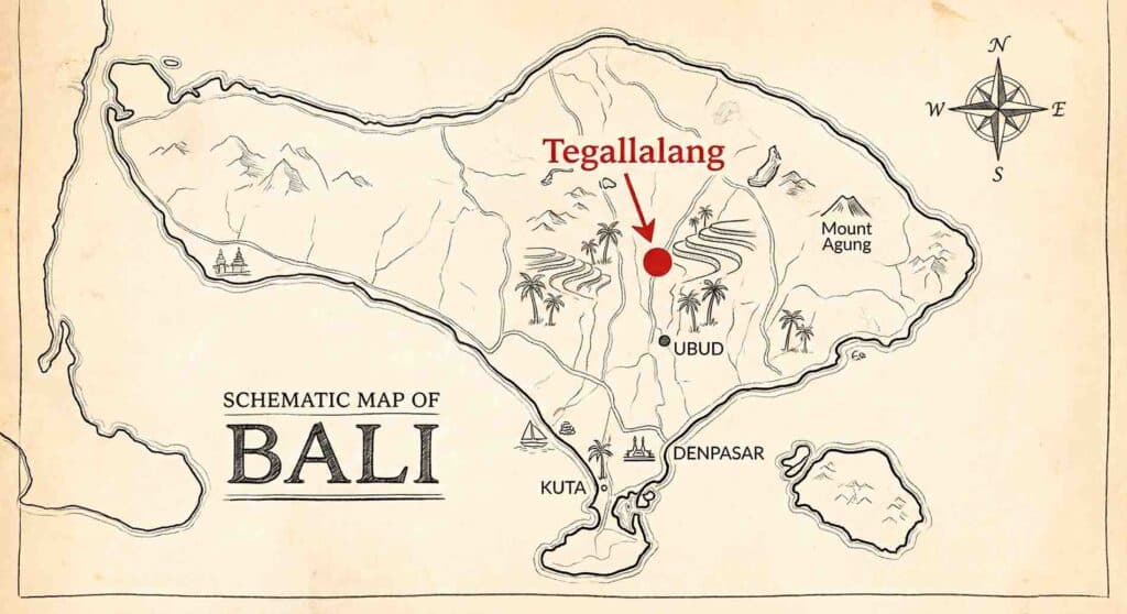300 m² Land Plot for Sale Pakudui, Bali, Tegelalang — photo 4