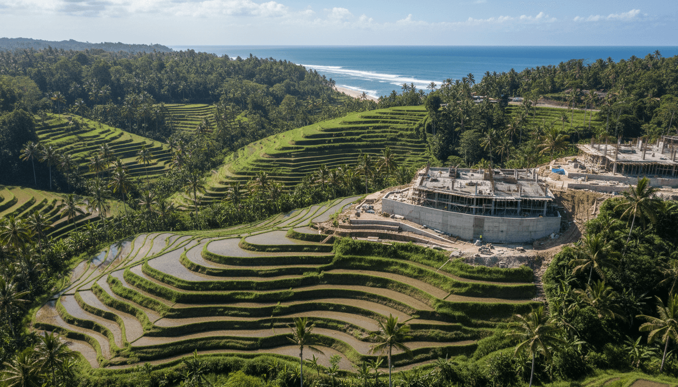 Sidemen Valley Retaining Wall Costs Rice Terrace Construction B