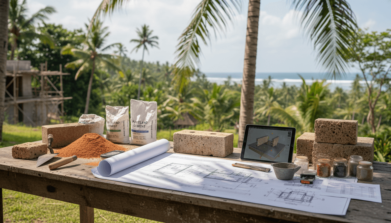 Nusa Dua Coral Stone Masonry Standards Mortar Costs Bali