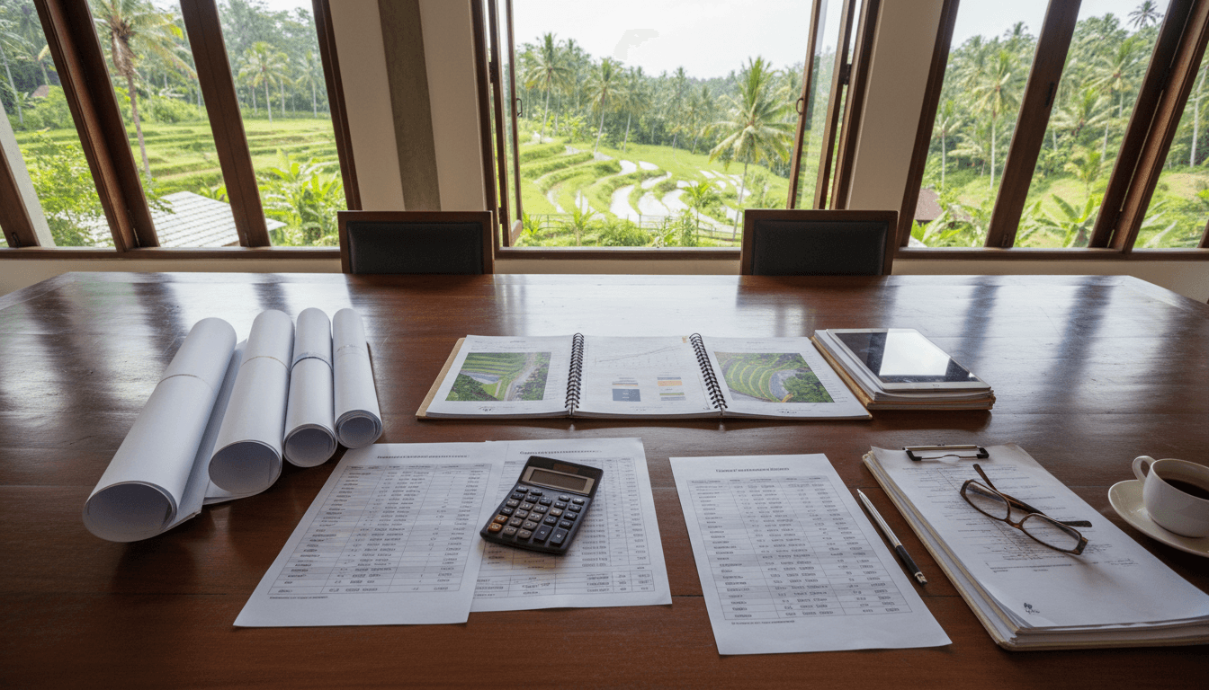 Ubud Slope Stabilization Costs: Terraced Villa Construction Bali