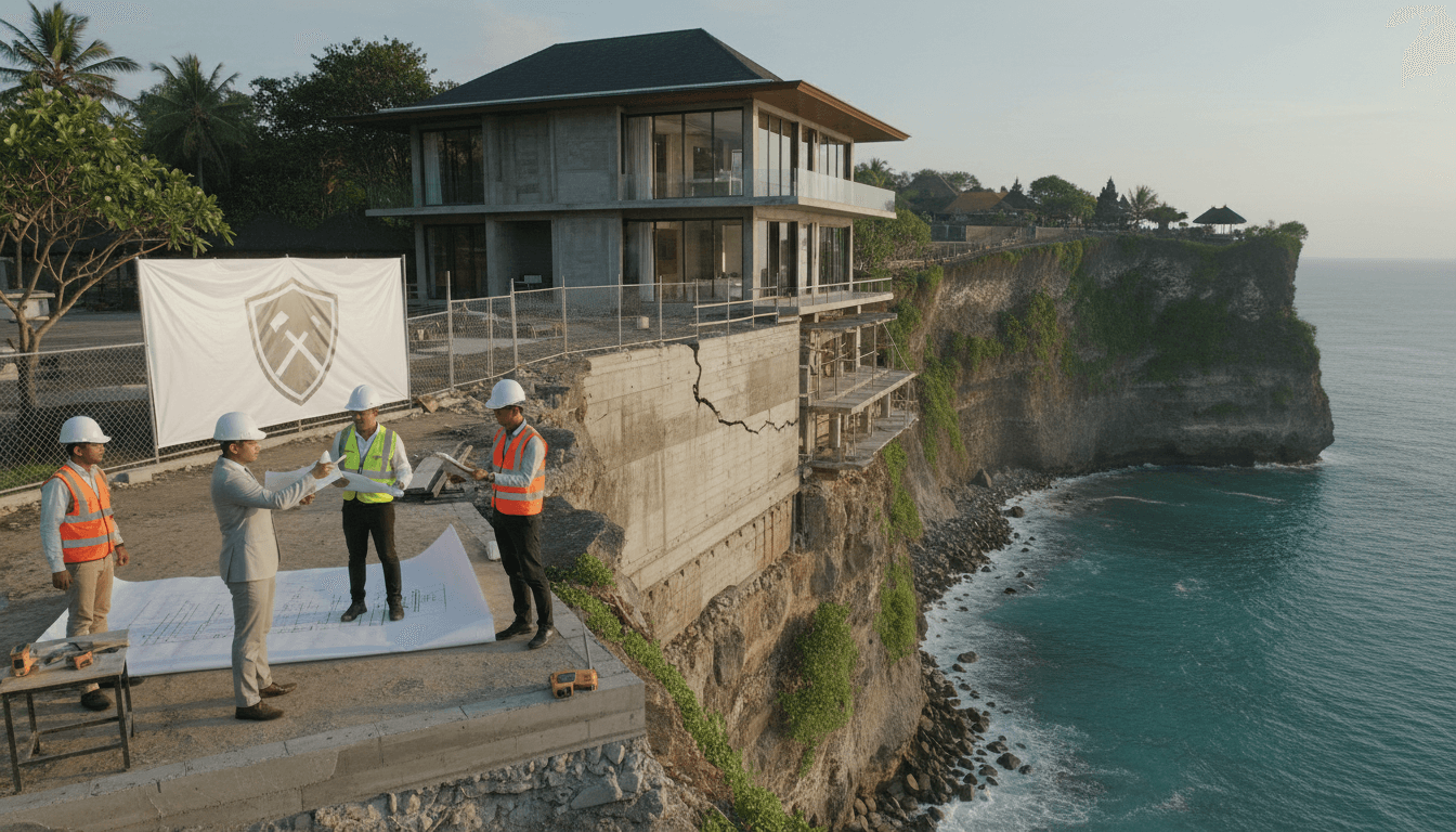 Uluwatu Cliff Setback Violations: Liability Retrofit Costs Bali