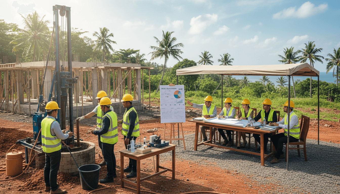 Groundwater Contamination Testing Well Drilling Insurance Bali