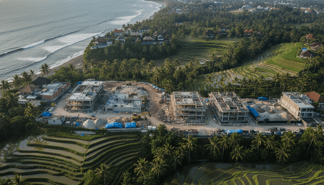 Salt Corrosion Prevention in Canggu Bali Construction
