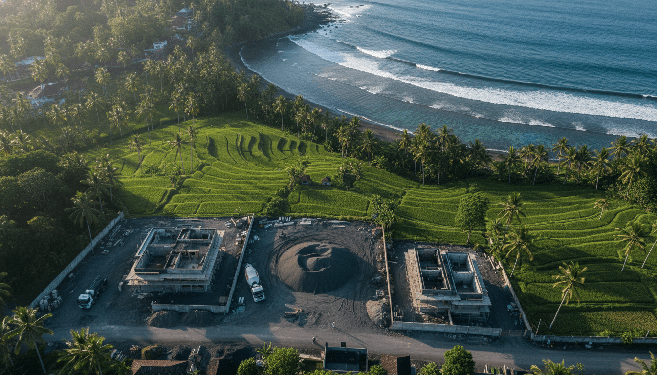Amed Black Sand Concrete Mix: Volcanic Aggregate Costs Bali