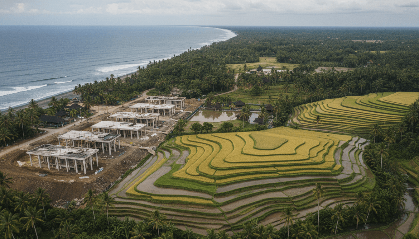Pererenan Tidal Flood Mapping Foundation Costs Bali