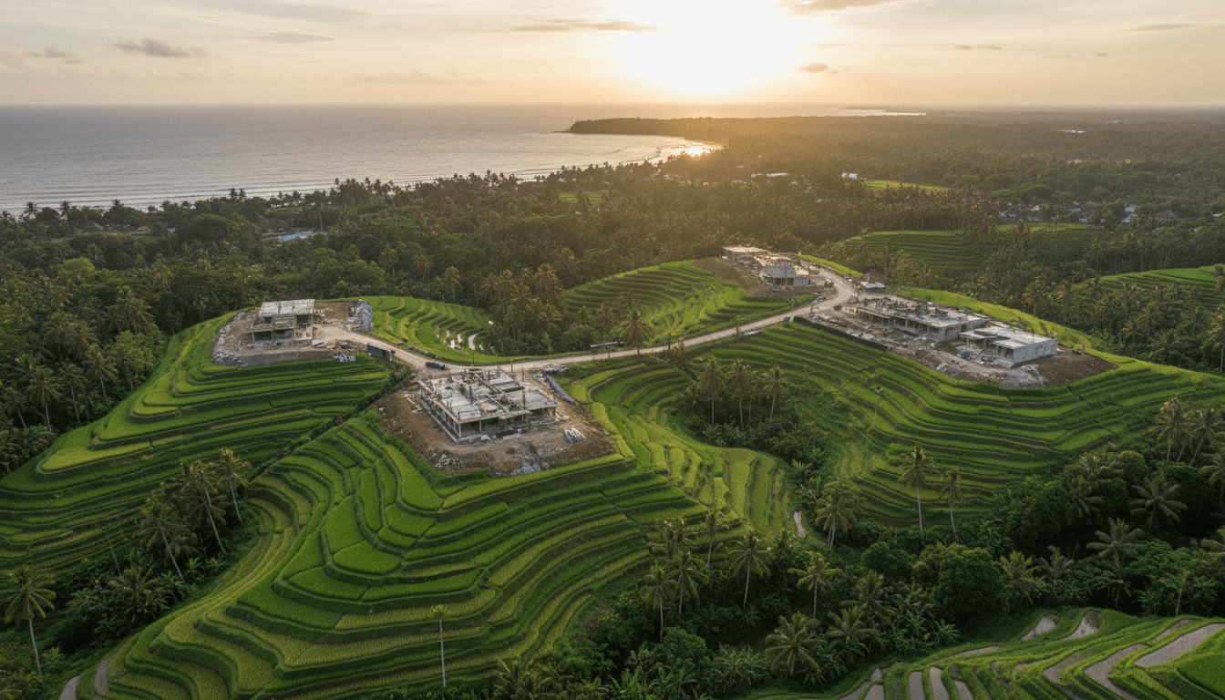Tabanan Rice Terrace View Corridors: Height Permits Costs Bali