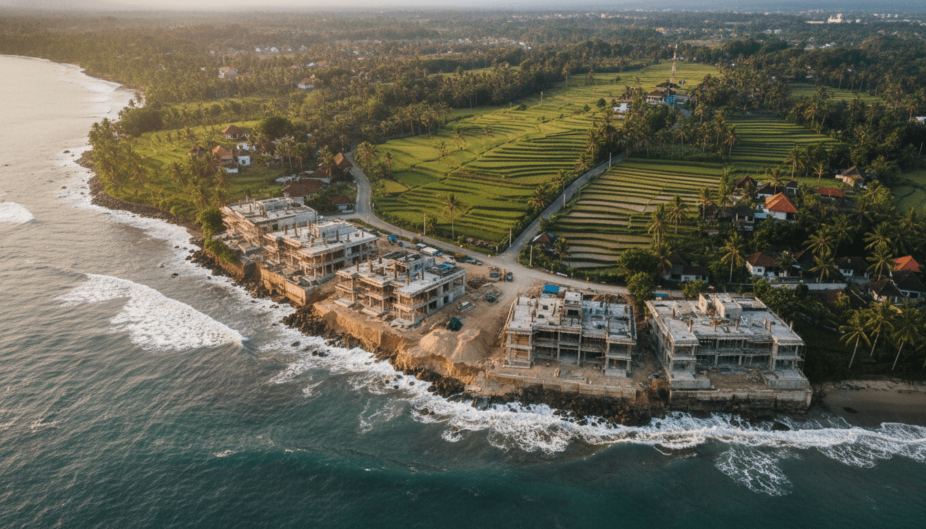 Canggu Beach Erosion Setback Rules Coastal Construction Permits