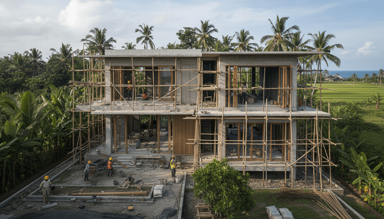 Building Construction Standards in Bali: Technical Guide