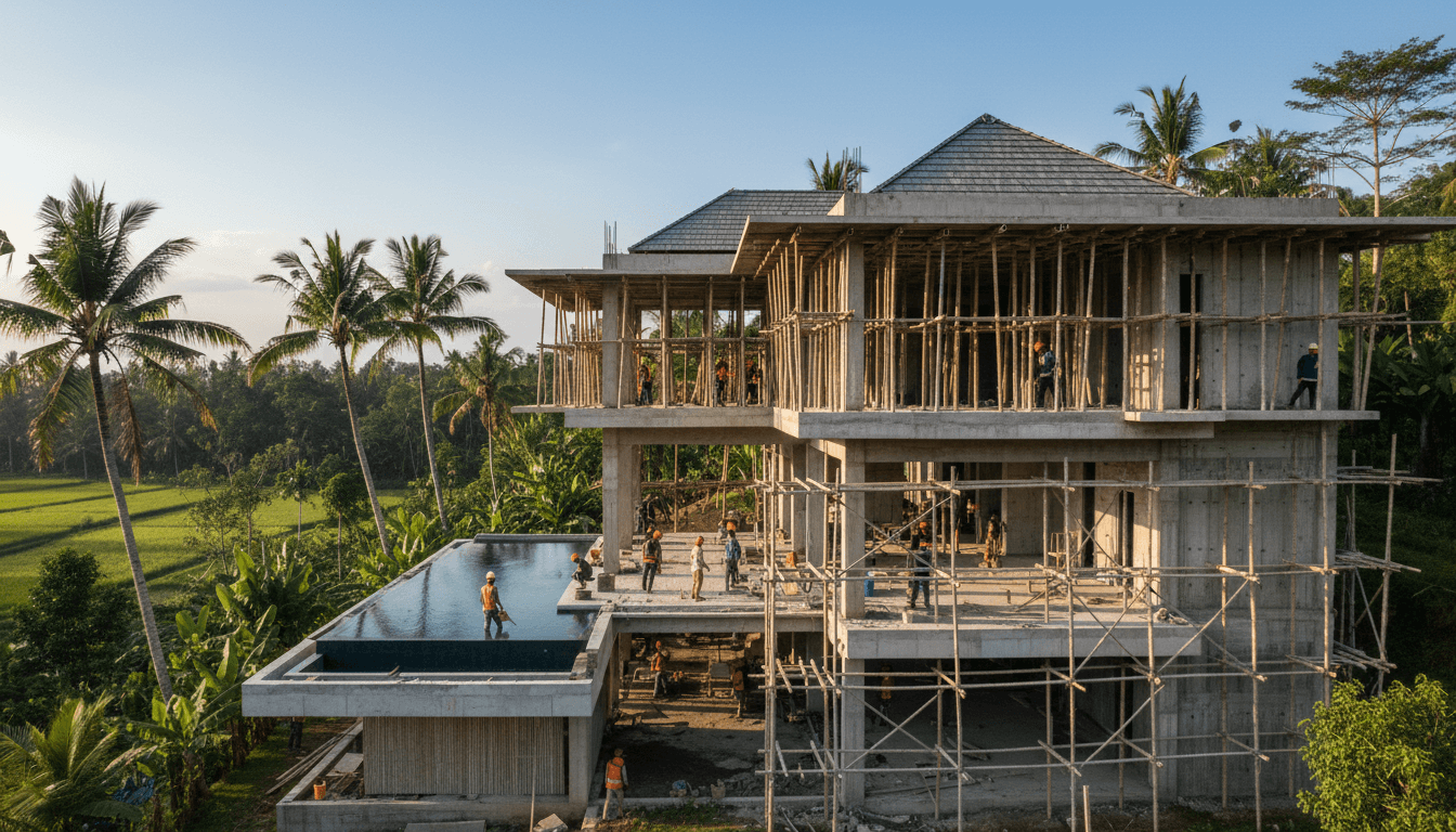 Bali Villa Construction Timeline: Plan Your Dream Home