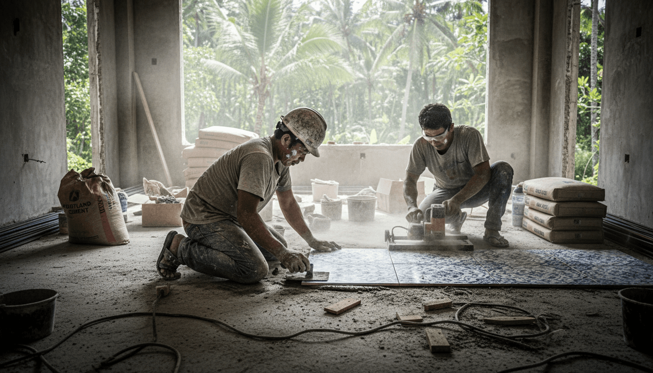 Interior Finishing Materials for Bali Villas | Premium Quality