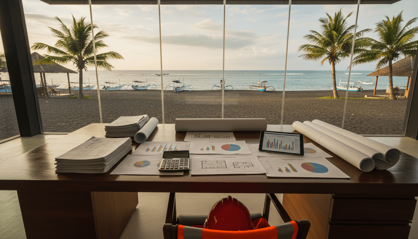 Lovina Black Sand Beach Foundation Costs Bali