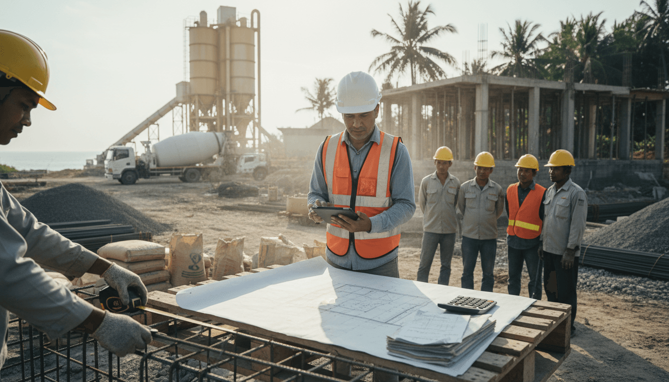 Concrete Batching Plant vs Ready-Mix: Cost Per m³ Bali