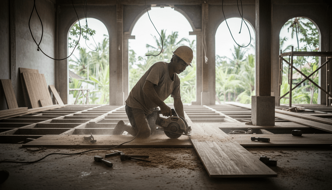 Bengkirai Subfloor Joist Spacing: Prevent Warp in Bali Humidity