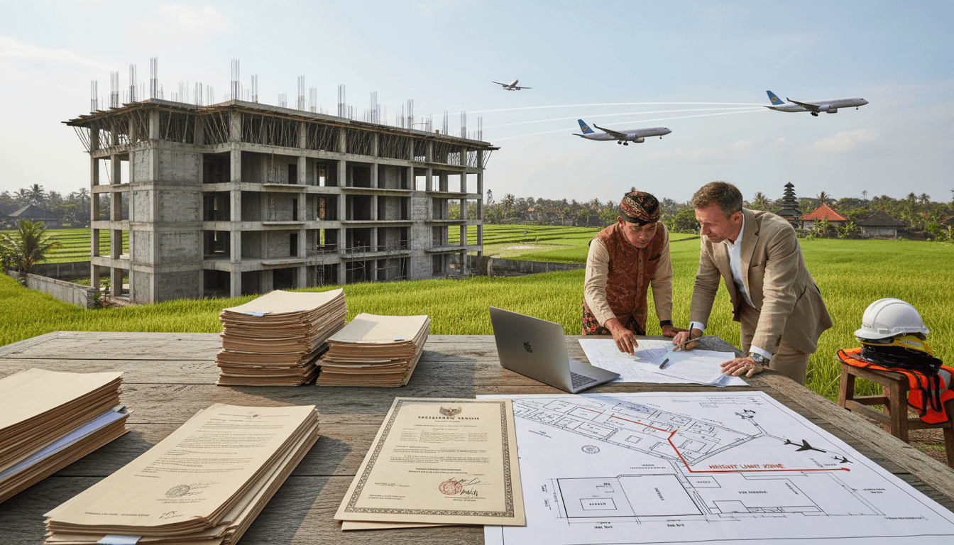 Jimbaran Airport Noise Zoning Height Limits in Bali