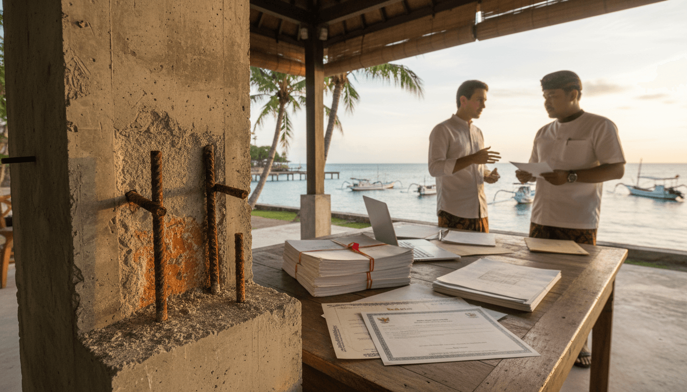 Jimbaran Bay Rebar Protection: Salt Corrosion Standards Costs B
