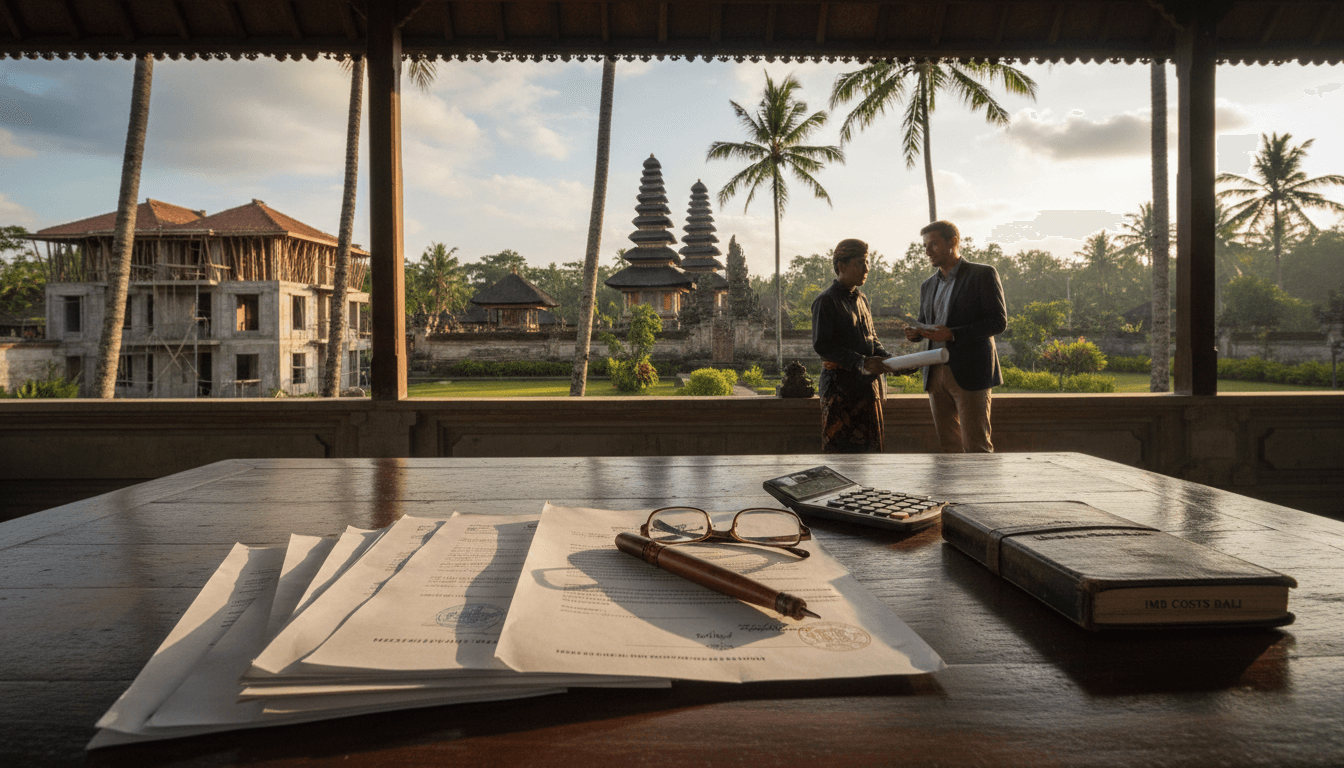 Mengwi Temple Building Height Restrictions IMB Costs Bali