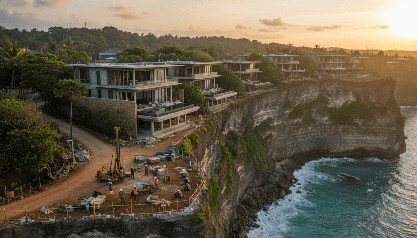 Uluwatu Cliff-Edge Setback Rules Geotechnical Costs Bali