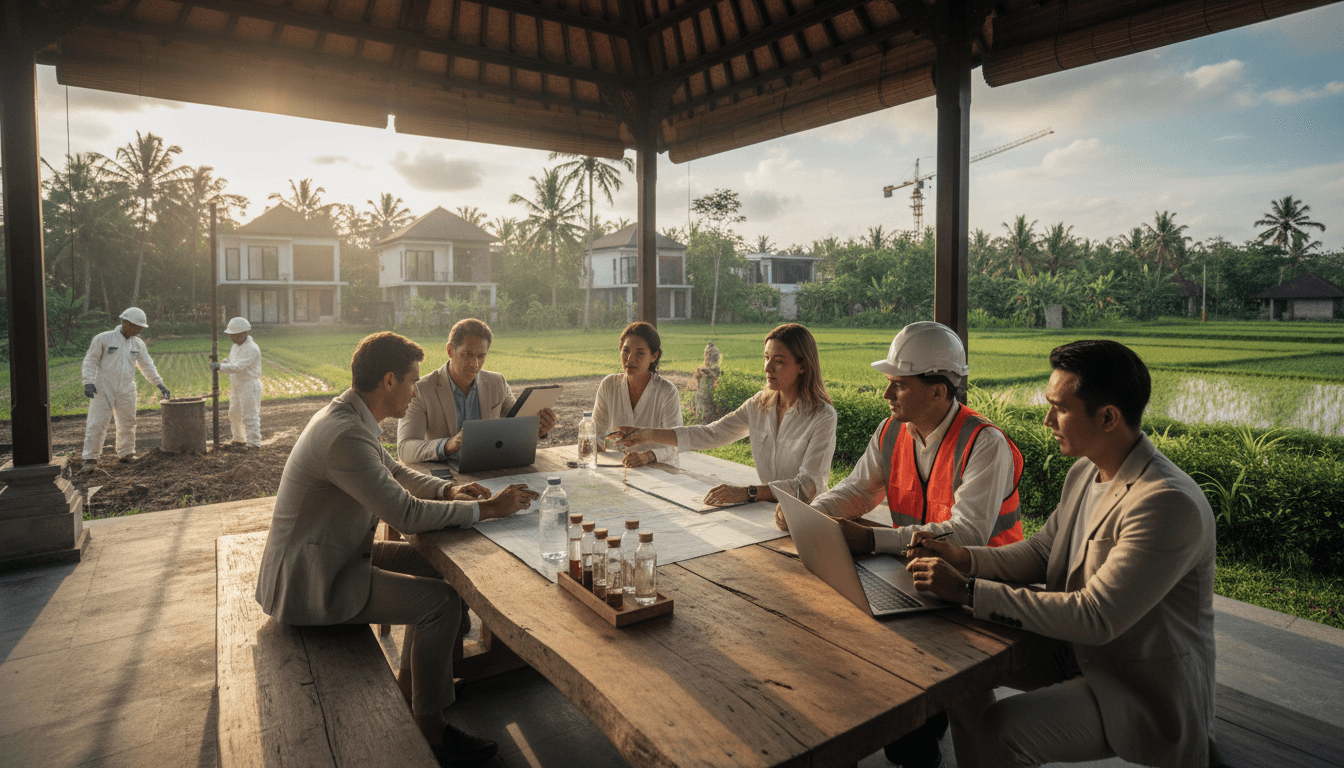 Canggu Groundwater Testing for Property Purchase in Bali