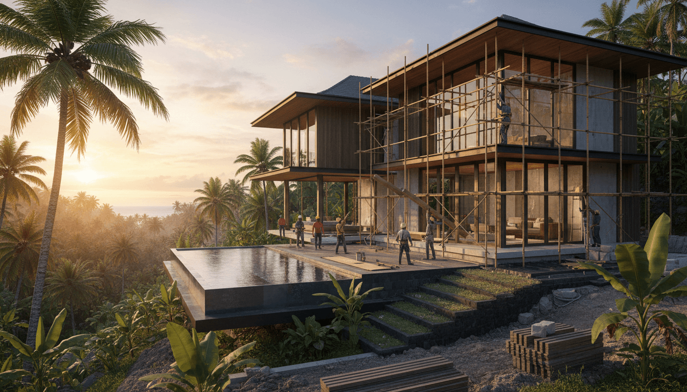 Bali Villa Construction Cost Per Square Meter: $600-$2000 Breakdo