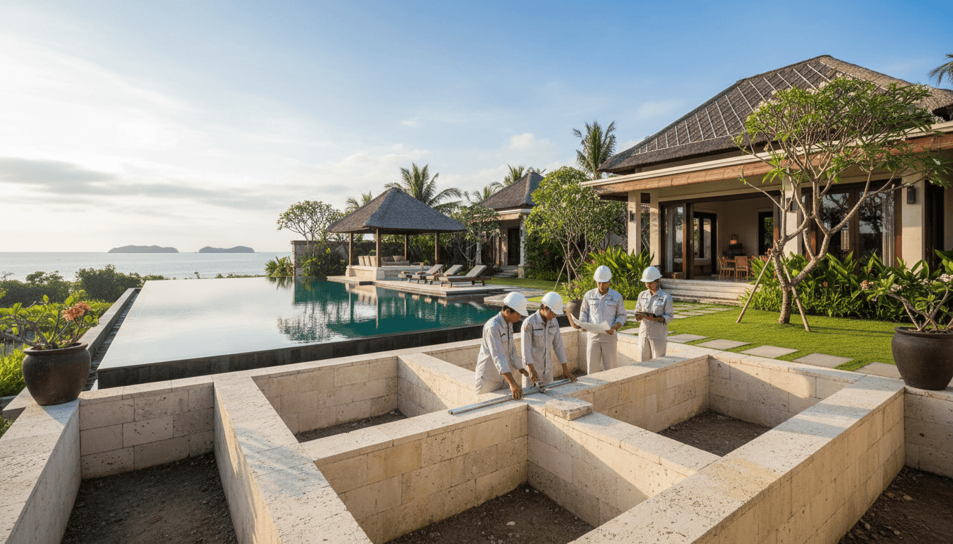 Nusa Dua Limestone Quarry Sourcing for Bali Villa Foundations