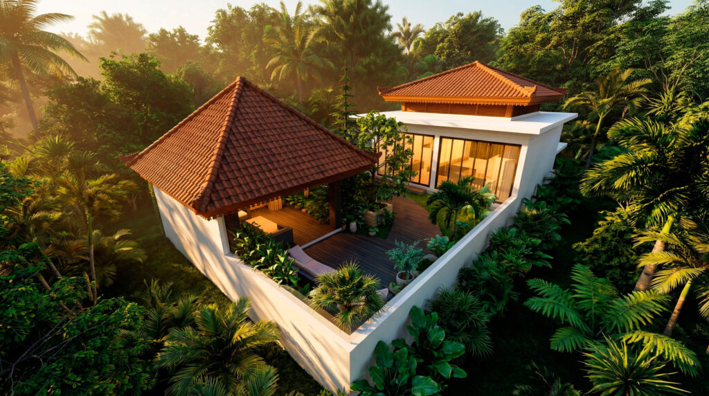Bali Villa Construction - Exterior Result Scaled